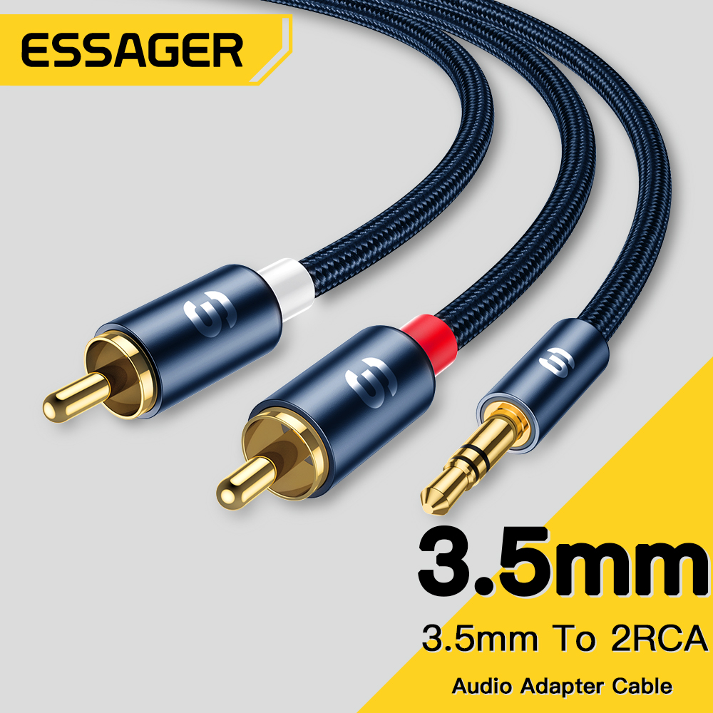Essager สายสัญญาณเสียง3.5มม.ถึ - Audio Home Cinema บทวิจารณ์และราคา
