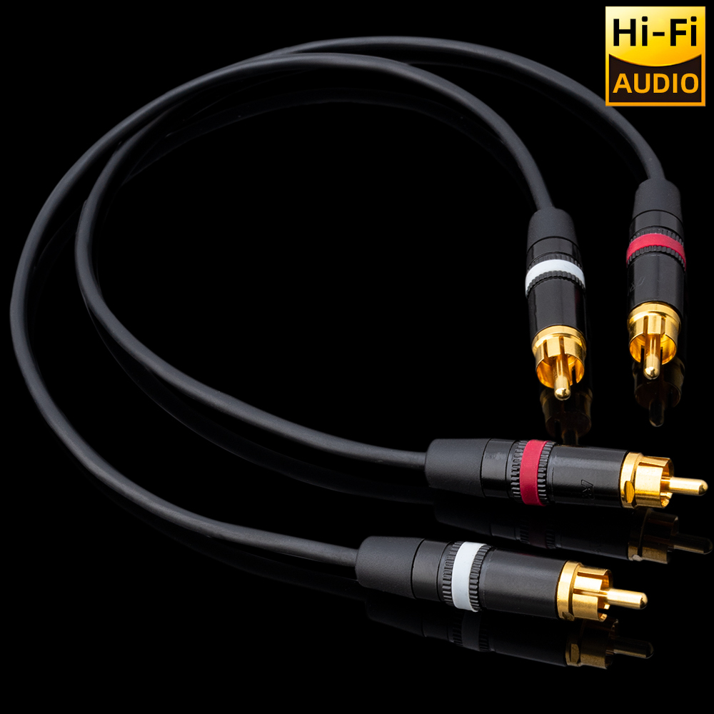 ▲ สายสัญญาณเสียง RCA คู่ Japan - Audio Home Cinema บทวิจารณ์และราคา
