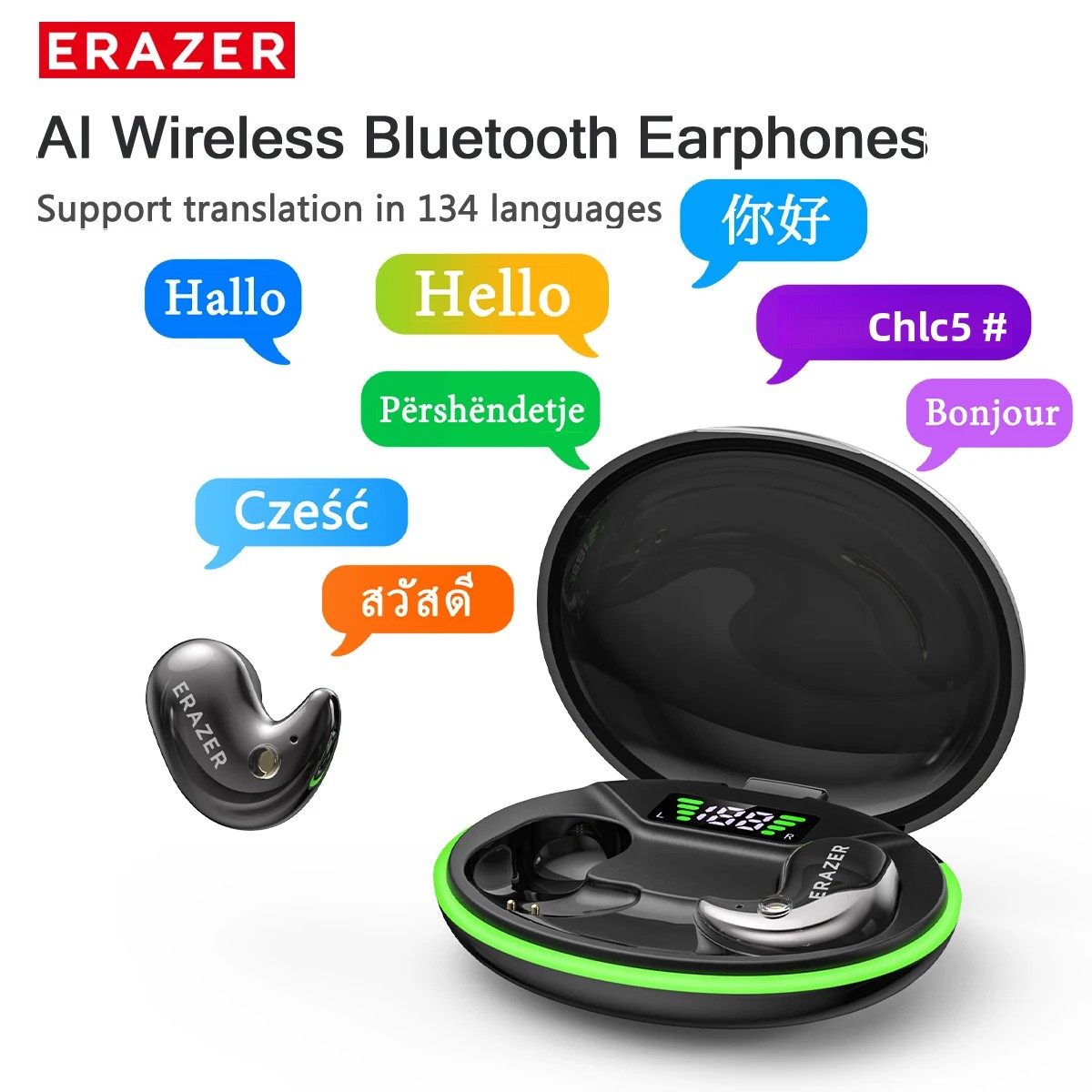 หูฟังบลูทูธแบบอินเอียร์ EARZER - Home Cinema Wireless บทวิจารณ์และราคา
