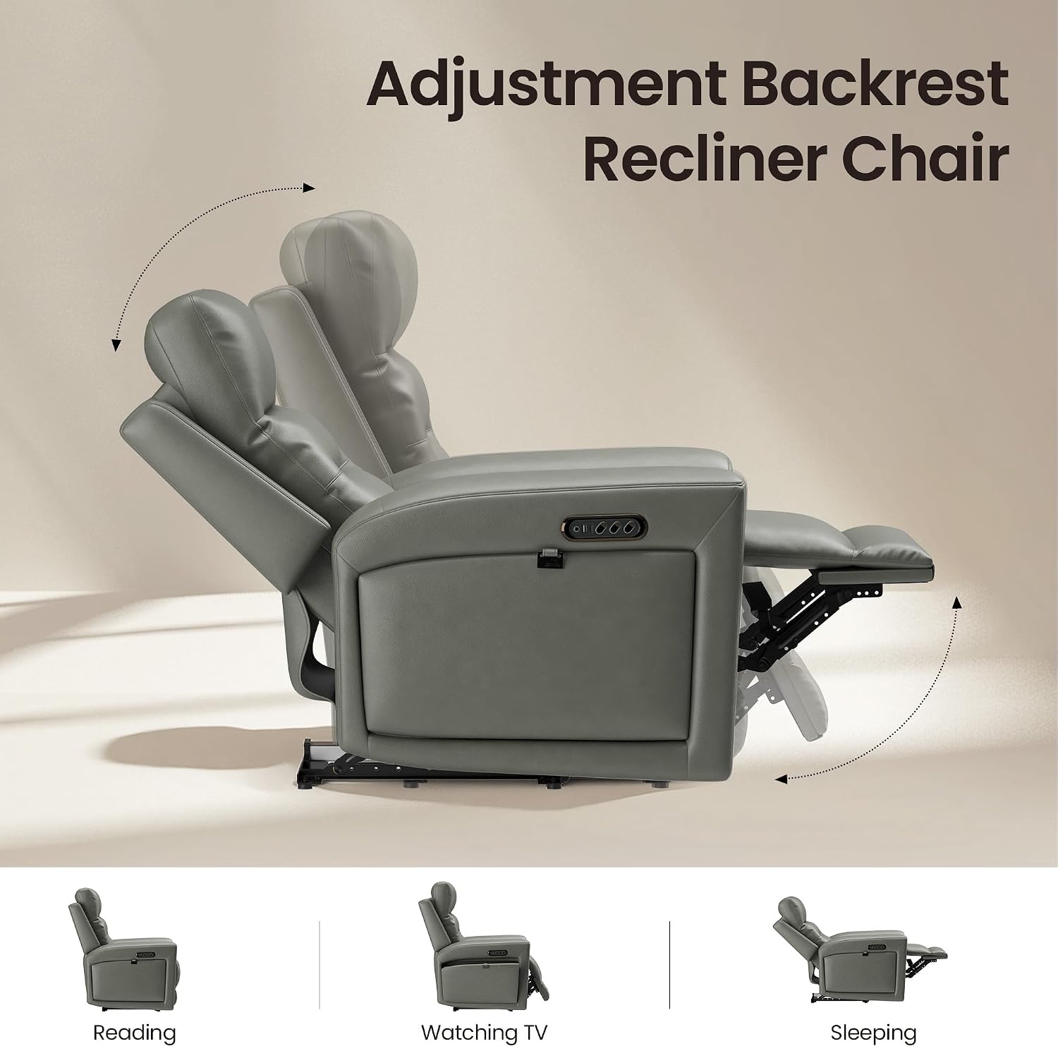 เก้าอี้ปรับเอนไฟฟ้าแบบสามมอเตอ - Home Cinema Chairs บทวิจารณ์และราคา