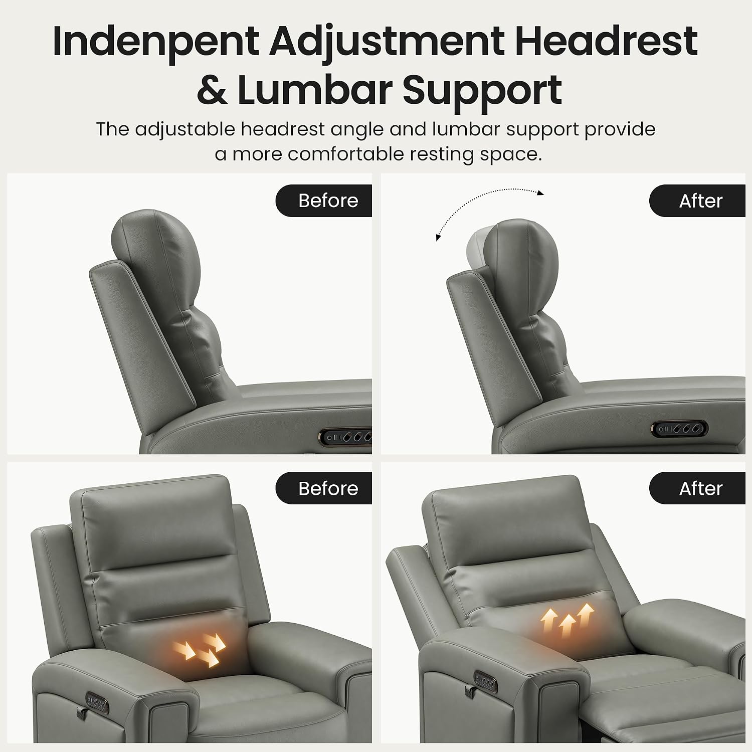 เก้าอี้ปรับเอนไฟฟ้าแบบสามมอเตอ - Home Cinema Chairs บทวิจารณ์และราคา